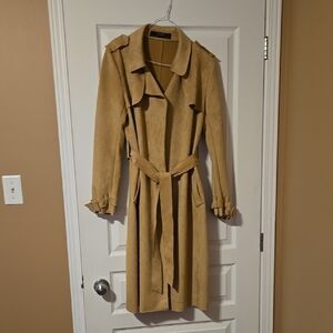 Zara Classic Camel Trench Coat